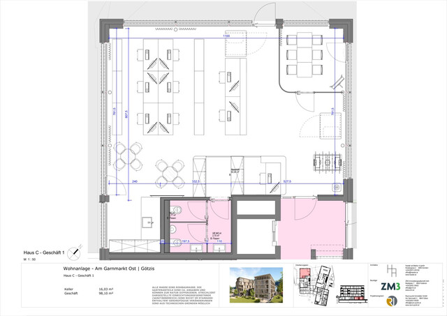 Geschäftslokal oder Büro mit 100 m² - Neubau am Garnmarkt in Götzis