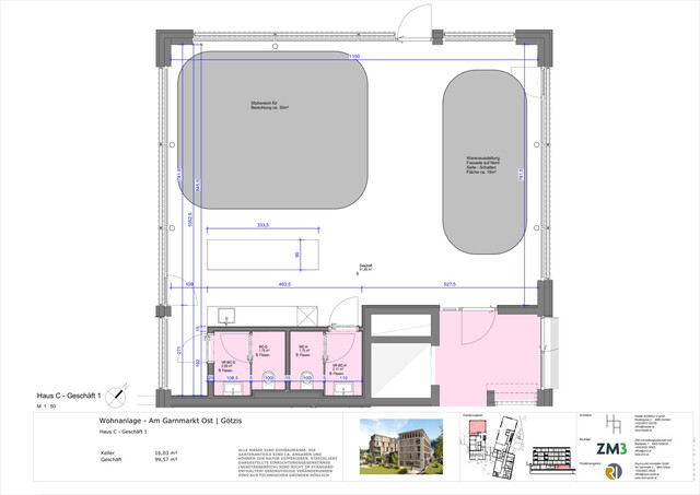 Geschäftslokal oder Büro mit 100 m² - Neubau am Garnmarkt in Götzis