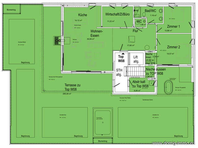 Nachhaltige Wohnanlage mit stabilen Cashflow in Feldkirch-Tisis