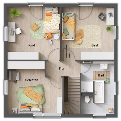 Neubau in Lustenau Bahngasse – Individuell planbarer Grundriss & schlüsselfertig