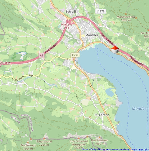Ein Logenplatz über dem Mondseeland