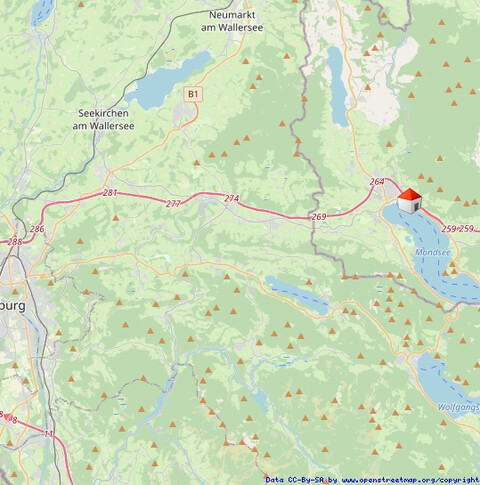Ein Logenplatz über dem Mondseeland