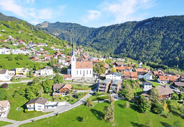 Attraktive Gartenwohnung mit Panoramablick über das Vorderland