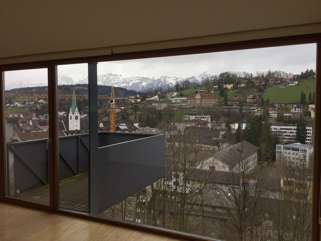 2-Zi Wohnung  Erdgeschoß im Grünen mit Topaussichtlage  direkt über Feldkirch