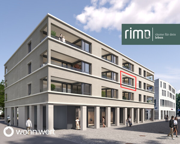 2-Zimmerwohnung am Jahnplatz inmitten von Feldkirch - Erstbezug - zu mieten - Top A2.5