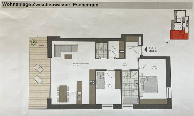 Hochwertige Gartenwohnung in Neubau (2023)