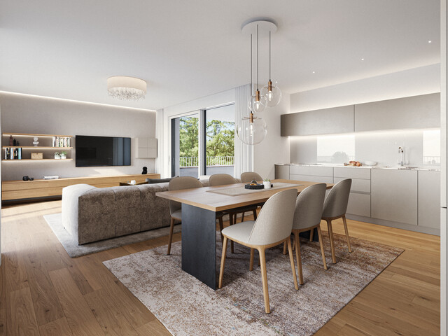 3-Zimmer-Dachgeschosswohnung mit Penthouse-Charakter | Top 22