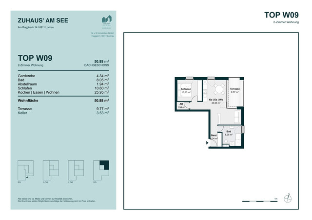 Neubau Top 9: Kurzzeitvermietung erlaubt - Ihr Domizil am Bodensee - eine Rendite von 7% möglich!