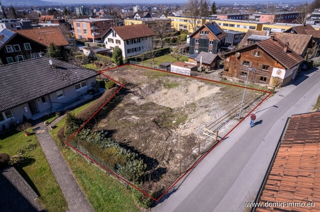 Seltene Gelegenheit in Dornbirn-Oberdorf – Baugrundstück mit vielen Möglichkeiten
