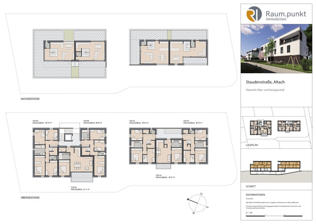 2-Zimmer-Terrassenwohnung in Altach - Ruhelage / Top B4