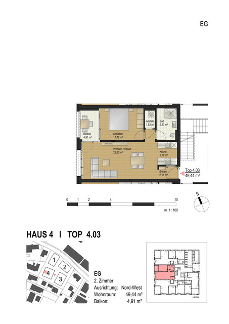 2-Zimmerwohnung am CAMPUS | Dornbirn