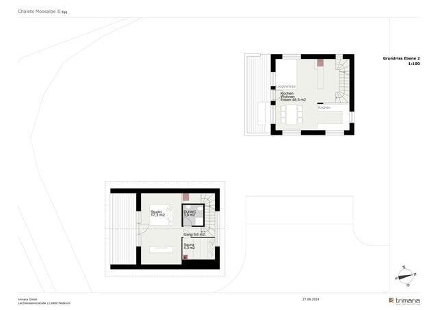 Neu - Bregenzerwald - Traumhaftes Chalet auf der Moosalpe in Egg mit 133m², Garten, Terrasse, Garage und hochwertiger Ausstattung, Ferienwidmung