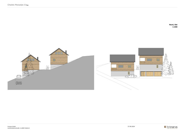 Neu - Bregenzerwald - Traumhaftes Chalet auf der Moosalpe in Egg mit 133m², Garten, Terrasse, Garage und hochwertiger Ausstattung, Ferienwidmung