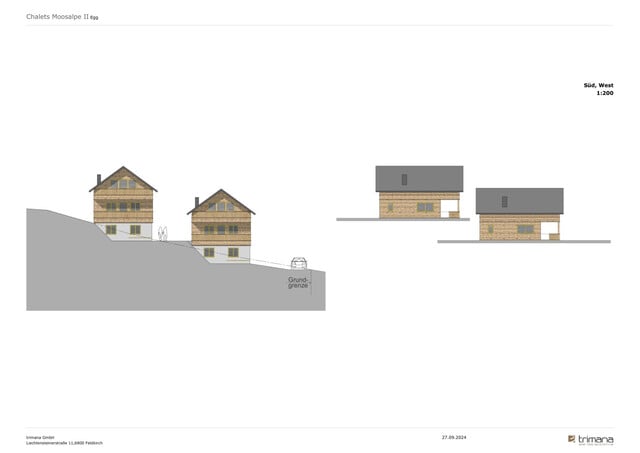 Neu - Bregenzerwald - Traumhaftes Chalet auf der Moosalpe in Egg mit 133m², Garten, Terrasse, Garage und hochwertiger Ausstattung, Ferienwidmung