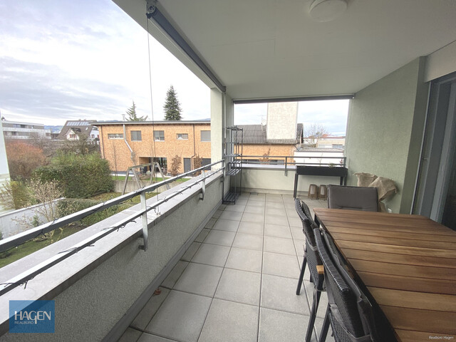 Stilvolle 3 Zimmerwohnung mit großer Terrasse in Top-Lage von Lustenau!