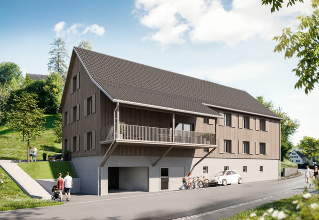 Bezugsfertig: 5-Zi-Terrassenwohnung in einem charmanten Rheintalhaus