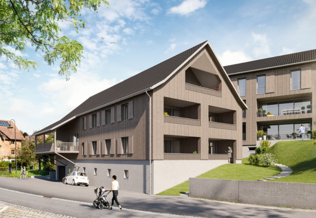 Bezugsfertig: 5-Zi-Terrassenwohnung in einem charmanten Rheintalhaus