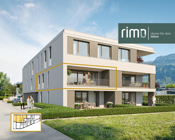 3-Zimmerwohnung mit Terrasse - Top 04 - V.1