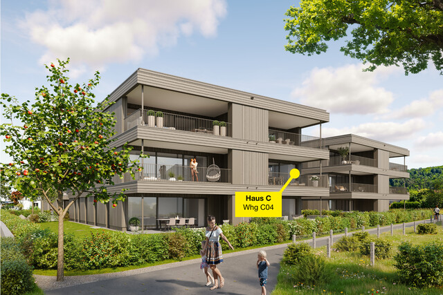 3-Zimmerwohnung mit Terrasse | C04