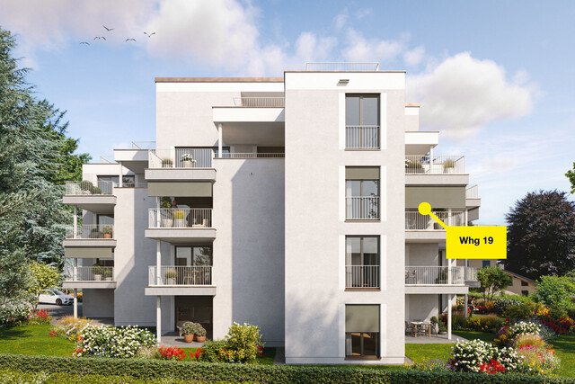3-Zimmerwohnung mit Terrasse | Top 19