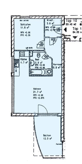 2,5-Zimmerwohnung in Bregenz-Fluh