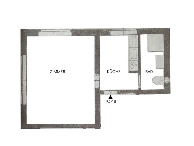 1-Zimmerwohnung zum Sofortbezug