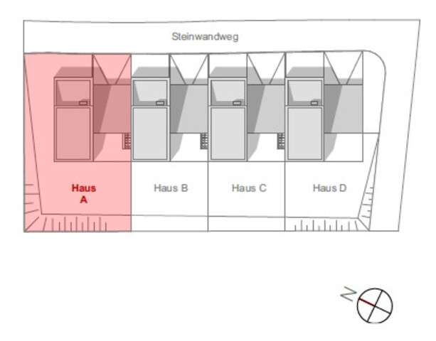 Letztes verfügbares Neubau-Reihenendhaus in herrlicher Aussichtlage!