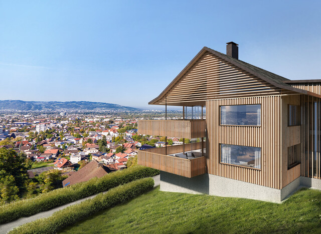 Dornbirn Zanzenberg - Exklusive Luxusimmobilie in traumhafter Hanglage mit Panoramablick