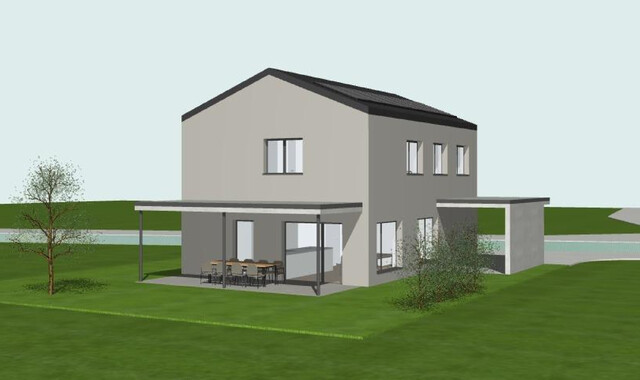 Moderner Wohntraum in Meiningen: Stilvolles Einfamilienhaus in Ziegel-Massivbauweise mit Weitblick