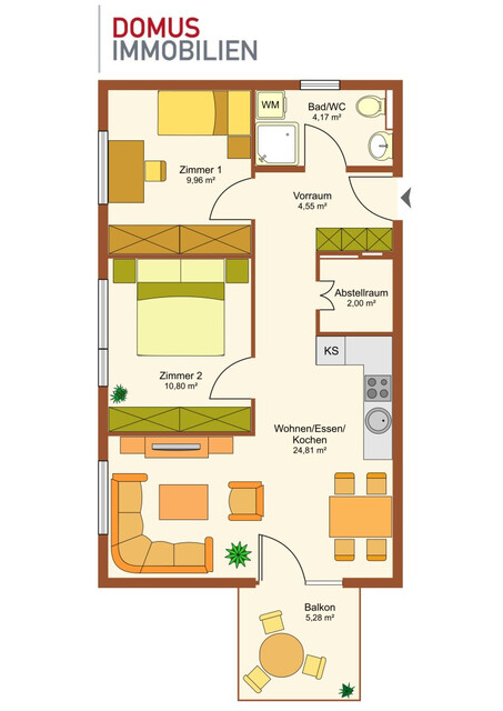Charmante 3-Zimmer-Wohnung in Hohenems – ruhige Lage, Blick ins Grüne & moderne Ausstattung