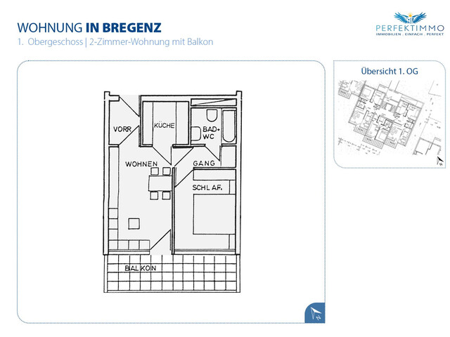 2-Zimmer-Anlegerwohnung mit Balkon
