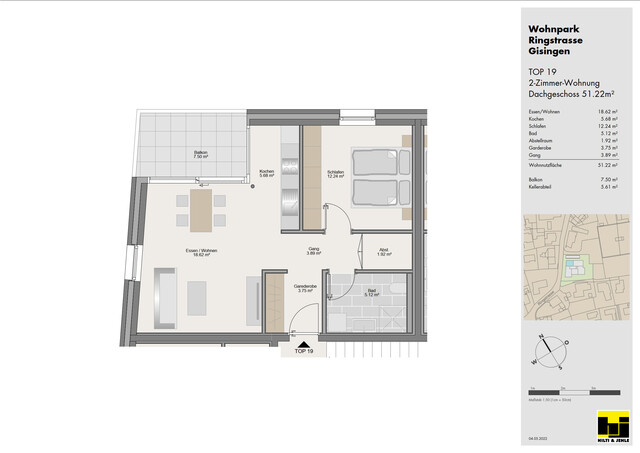 2-Zimmer Wohnung (Top 19) Ringstraße 9