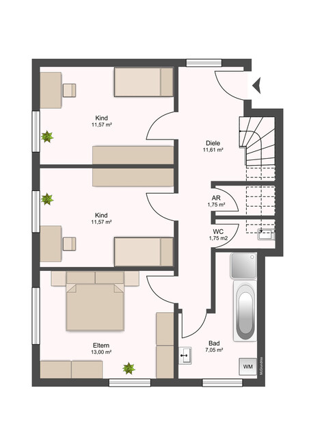 Lichtdurchflutete 4-Zimmer-Maisonette mit Terrasse in Lauterach