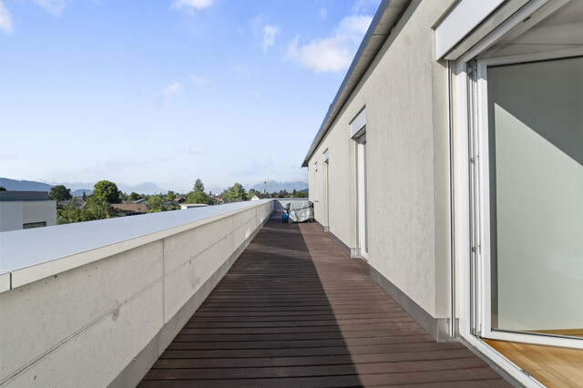 Willkommen über den Dächern von Lustenau - Penthouse-Wohnung mit rund 91 m² Terrasse und top smarthome Ausstattung