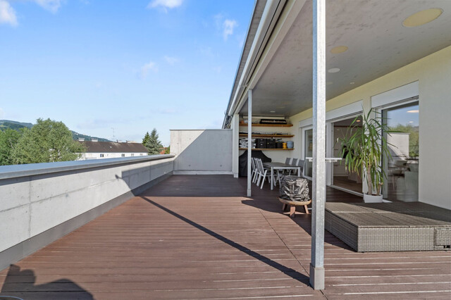 Willkommen über den Dächern von Lustenau - Penthouse-Wohnung mit rund 91 m² Terrasse und top smarthome Ausstattung