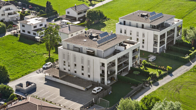 Willkommen über den Dächern von Lustenau - Penthouse-Wohnung mit rund 91 m² Terrasse und top smarthome Ausstattung