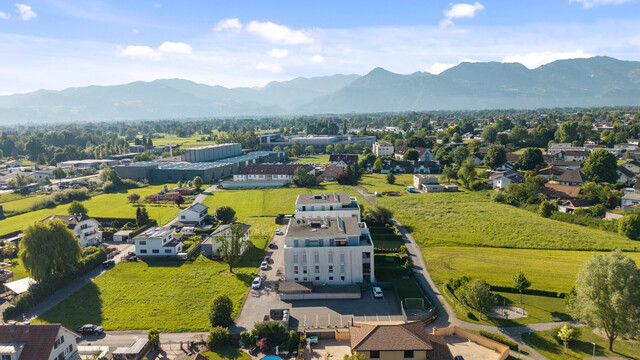 Willkommen über den Dächern von Lustenau - Penthouse-Wohnung mit rund 91 m² Terrasse und top smarthome Ausstattung