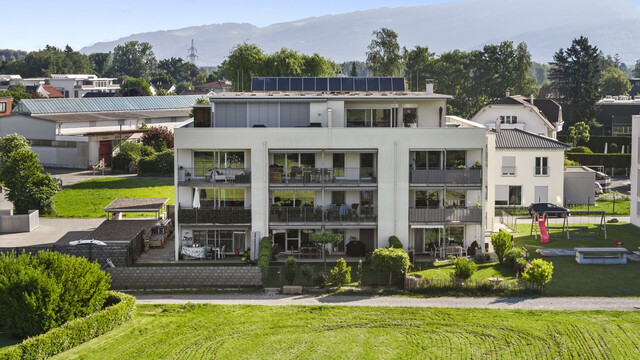 Willkommen über den Dächern von Lustenau - Penthouse-Wohnung mit rund 91 m² Terrasse und top smarthome Ausstattung