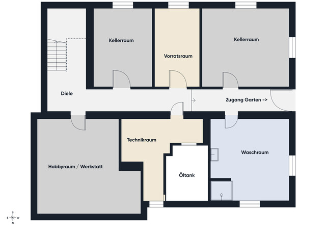 Wohnqualität und Raumvielfalt – gepflegtes Zweifamilienhaus mit Gartenidylle