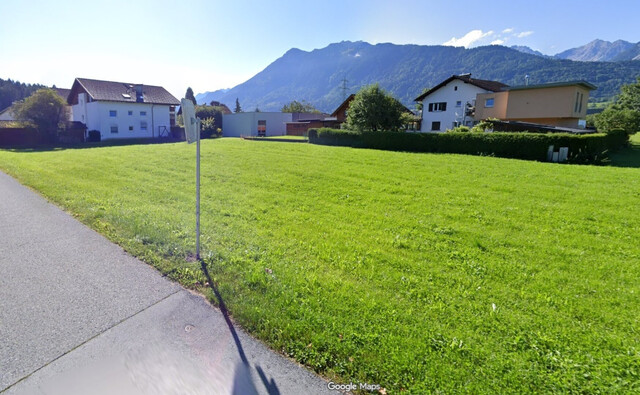 Traumhaftes Grundstück in Schlins