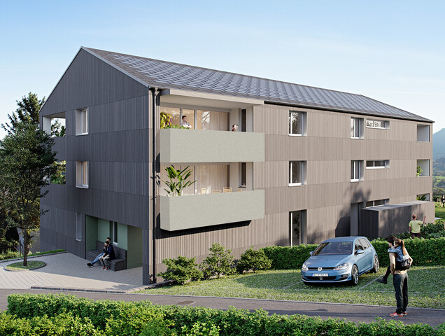 3-Zi Dachwohnung Top 7  in bester Wohnlage