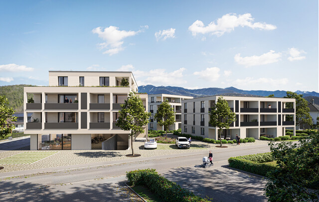 Erstbezug: 3-Zimmer Terrassenwohnung in Koblach