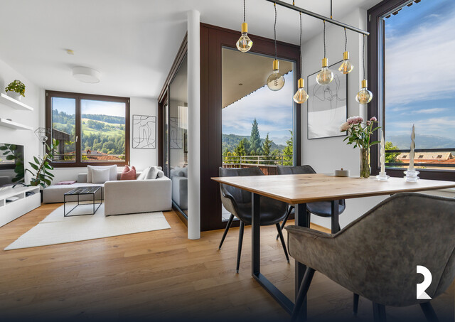 SONNIGE 3-ZIMMER-WOHNUNG MIT GROSSER LOGGIA & UNVERBAUBAREM BERGBLICK IN FELDKIRCH-NOFELS