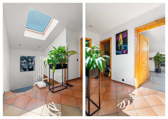     SONNIGE DOPPELHAUSHÄLFTE MIT GARTEN & GARAGE