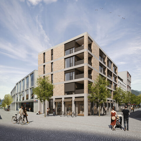 Modern wohnen - urban leben: Erstbezug im Zentrum von Dornbirn