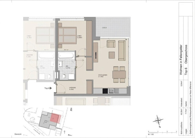 🏡 Moderne 2-Zimmer-Wohnung in  Frastanz - Fellengattner