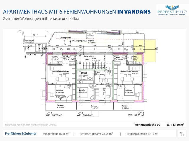 Modernes Apartmenthaus mit 6 Ferienwohnungen