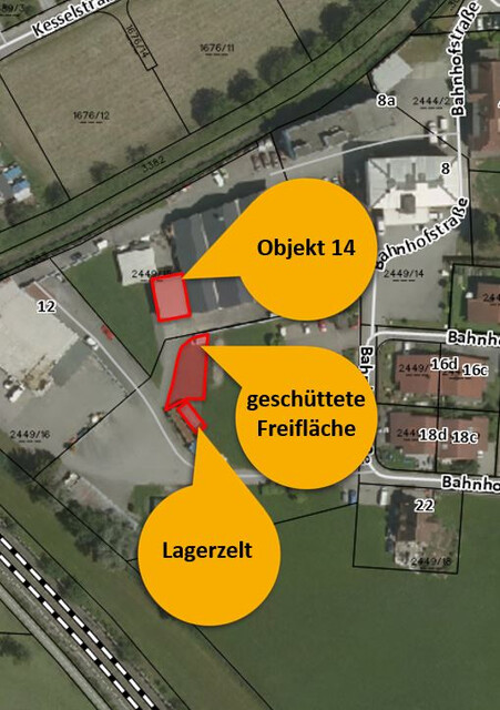 Wolfurt - Lagerfläche im EG mit ca. 90 m² (O14)