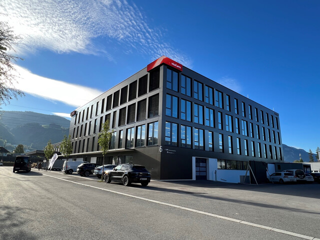 Dornbirn Nord: hochwertig ausgestattete Büroflächen mit 300 m² oder 600 m²  – Erstbezug 