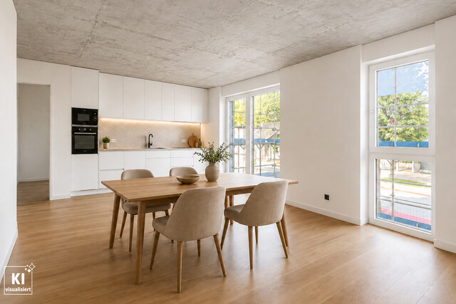 Attraktiver Preis trifft modernen Neubau: 3-Zi-Wohnung mit Westbalkon